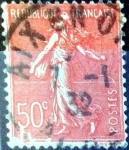 Stamps France -  Intercambio 0,25 usd 50 cent. 1926