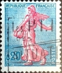 Sellos de Europa - Francia -  Intercambio 0,20 usd 20 cent. 1960