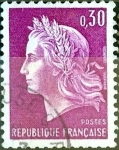 Stamps France -  Intercambio 0,20 usd 30 cent. 1967