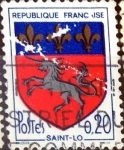 Stamps France -  Intercambio 0,20 usd 20 cent. 1966