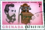 Stamps Grenada -  Intercambio cr2f 0,20 usd 2 cent. 1977