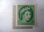 Stamps Canada -  Queen Elizabeth II (Scoot/Ca:338)