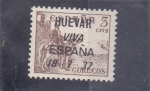 Stamps Spain -  el Cid- HUEVAR viva España (22)