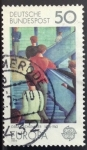 Stamps Germany -  Bauhaus Staircase