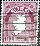 Stamps Ireland -  Intercambio 0,75 usd  1,5 p. 1941