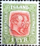 Sellos del Mundo : Europa : Islandia : Intercambio jxa 1,25 usd 1 e. 1907