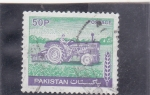 Stamps Pakistan -  tractor