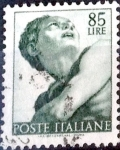 Stamps Italy -  Intercambio 0,20 usd 85 l. 1961