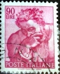 Sellos de Europa - Italia -  Intercambio cr2f 0,20 usd 90 l. 1961