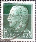 Stamps Italy -  Intercambio 0,20 usd 25 cent. 1929