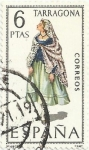 Sellos de Europa - Espa�a -  TRAJES TÍPICOS REGIONALES. GRUPO IV. Nº 46. TARRAGONA. EDIFIL 1958