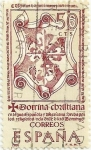 Stamps Spain -  FORJADORES DE AMÉRICA, VIIa SERIE. LA DOCTRINA CRISTIANA. EDIFIL 1751