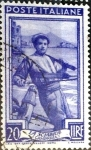 Stamps Italy -  Intercambio 0,20 usd 20 l. 1950