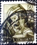 Stamps Italy -  Intercambio 0,20 usd 50 l. 1961