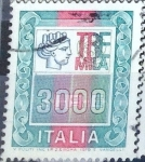 Stamps Italy -  Intercambio 0,20 usd 3000 l. 1979