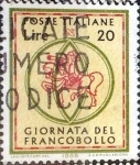 Sellos de Europa - Italia -  Intercambio cr5f 0,20 usd 20 l. 1966