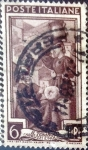 Stamps Italy -  Intercambio 0,20 usd 6 l. 1950