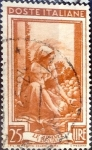 Sellos de Europa - Italia -  Intercambio 0,20 usd 25 l. 1950