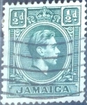 Sellos de America - Jamaica -  Intercambio 0,20 usd 1/2 p. 1938