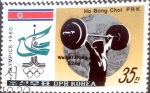 Stamps North Korea -  Intercambio crxf 0,35 usd 35 ch. 1980