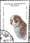 Stamps Madagascar -  Intercambio crxf 0,20 usd 140 fr. 1993