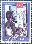 Stamps Malta -  Intercambio cr1f 0,20 usd 3 cent. 1981