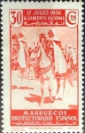 Sellos de Europa - Espaa -  Intercambio jxi 0,25 usd 30 cent. 1937