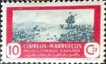 Stamps Spain -  Intercambio fd4xa 0,20 usd 10 cent. 1950