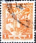 Stamps Mexico -  Intercambio 0,20 usd 1 cent. 1937