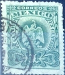 Stamps Mexico -  Intercambio 0,35 usd 1 cent. 1899