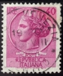 Stamps Italy -  Moneda de Siracusa