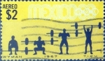 Sellos de America - Mxico -  Intercambio crxf 0,40 usd 2 p. 1967