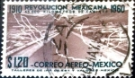 Stamps Mexico -  Intercambio 0,30 usd 1,20 p. 1960