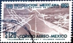 Stamps Mexico -  Intercambio 0,30 usd 1,20 p. 1960