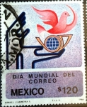 Stamps Mexico -  Intercambio crxf 0,20 usd 120 p. 1986