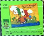 Stamps Mexico -  Intercambio nfxb 0,90 usd 3 p. 1999