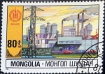 Stamps Mongolia -  Intercambio 0,50 usd 80 m. 1981