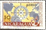 Stamps Nicaragua -  Intercambio 0,20 usd 30 cent. 1957