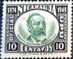 Stamps Nicaragua -  Intercambio cr5f 0,20 usd 10 cent. 1950