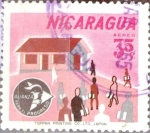 Stamps Nicaragua -  Intercambio 0,20 usd 35 cent. 1964