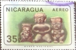 Stamps Nicaragua -  Intercambio 0,20 usd 35 cent. 1965