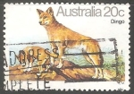 Stamps Australia -  Dingo-lobo