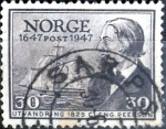 Stamps Norway -  Intercambio maxs 0,20 usd 30 ore 1947