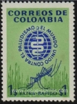 Stamps Colombia -  Lucha contra la malaria