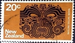 Stamps New Zealand -  Intercambio 0,20 usd 20 cent. 1971