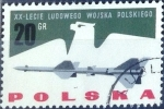 Stamps Poland -  Intercambio crxf 0,20 usd  20 g. 1963