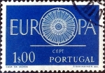 Sellos de Europa - Portugal -  Intercambio 0,20 usd 1 e. 1960