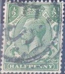 Stamps United Kingdom -  Intercambio 1,10 usd 1/2 p. 1912