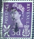 Stamps United Kingdom -  Intercambio 0,20 usd 3 p. 1958