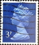 Stamps United Kingdom -  Intercambio 0,20 usd 3 p. 1973